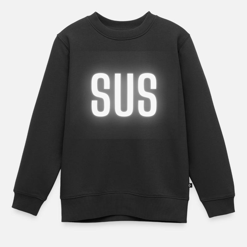 Sus - Sweat Premium enfant bio - noir