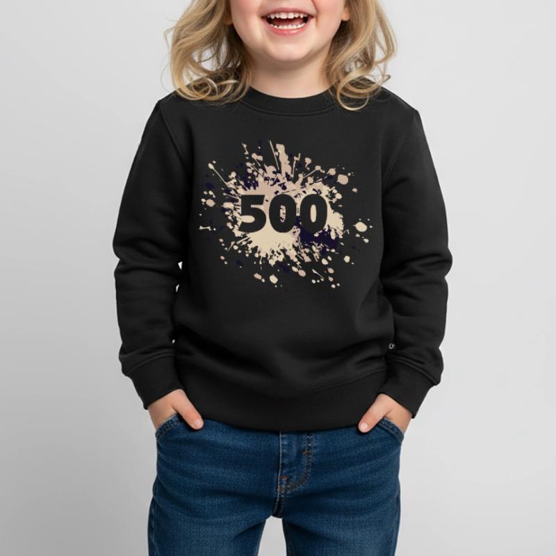Status Mood 500 Internal Server Error Color Splash Kids Premium Organic Sweatshirt