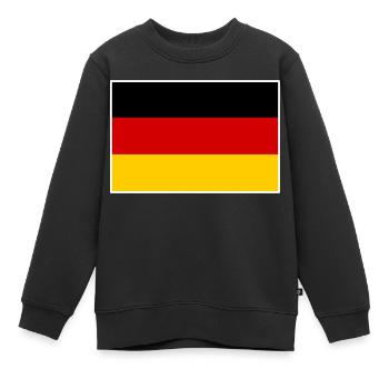 Drapeau de l’Allemagne - Sweat Premium enfant bio - noir - Devant - AI Model Kid Female (0cm)