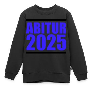 Abitur 2025 - Sweat Premium enfant bio - noir - Devant - AI Model Kid Female (0cm)