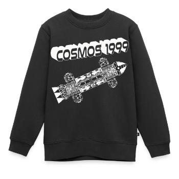 cosmos1999 wite - Kinder Premium Organic Sweatshirt - Schwarz - Vorne - AI Model Kid Female (0cm)