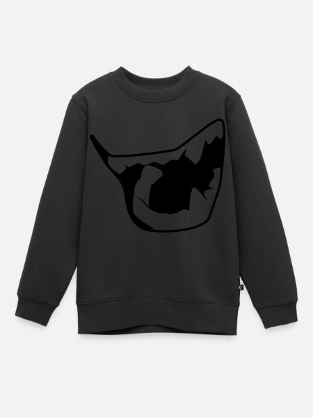 vampire - Sweat Premium enfant bio - noir