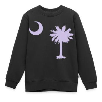 South Carolina - Kinder Premium Organic Sweatshirt - Schwarz - Vorne - AI Model Kid Female (0cm)