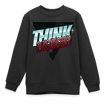 health informatics specialist clothing - Kinder Premium Organic Sweatshirt - Schwarz - Vorne - AI Model Kid Female (0cm)