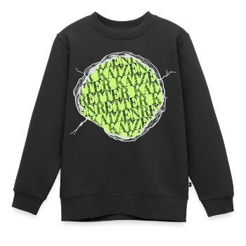 tierliebe kuh animal rights zitat fleischistmord - Kinder Premium Organic Sweatshirt - Schwarz - Vorne - AI Model Kid Female (0cm)