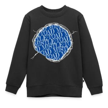 Christmas present present quote gift couples - Kids Premium Organic Sweatshirt - black - Front - AI Model Kid Female (0cm)