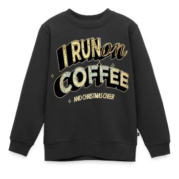 funny sayings dinosaur tshirt funny gym - Kinder Premium Organic Sweatshirt - Schwarz - Vorne - AI Model Kid Female (0cm)
