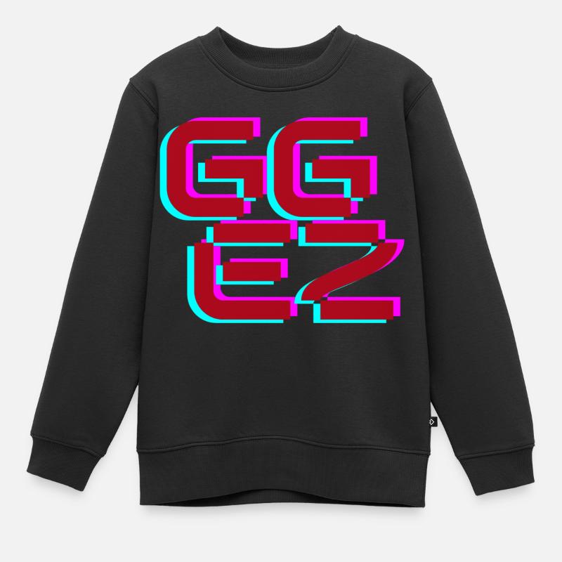 GG EZ - Sweat Premium enfant bio - noir