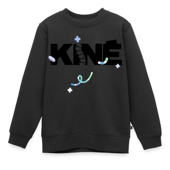 Physiotherapeut Geschenk für Physiotherapeut Massagegerät - Kinder Premium Organic Sweatshirt - Schwarz - Vorne - AI Model Kid Female (0cm)