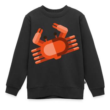Meerestiere - Kinder Premium Organic Sweatshirt - Schwarz - Vorne - AI Model Kid Female (0cm)
