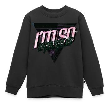 astronomie art génial présent idée présent présent - Sweat Premium enfant bio - noir - Devant - AI Model Kid Female (0cm)