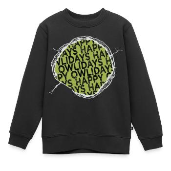 musculation chambre barbe bande fée queue bday - Sweat Premium enfant bio - noir - Devant - AI Model Kid Female (0cm)