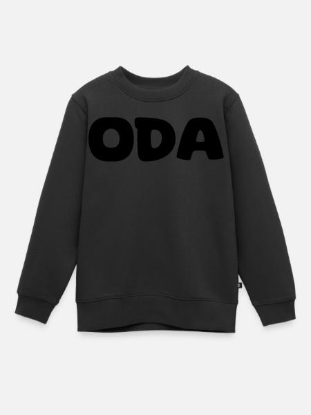 Nom - Oda - Sweat Premium enfant bio - noir