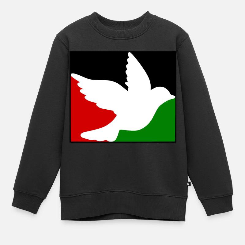 Free palestine - Sweat Premium enfant bio - noir