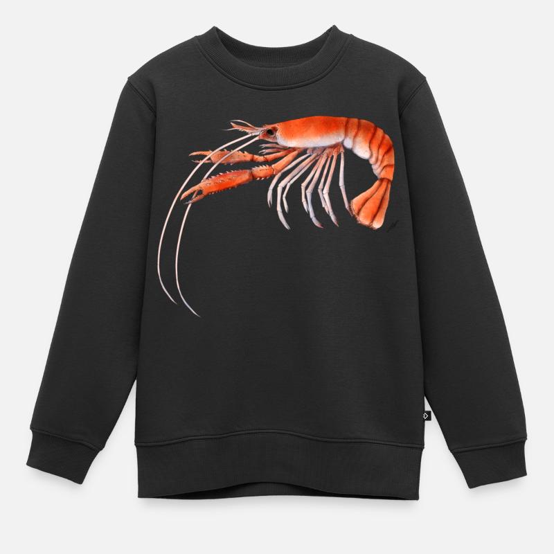 Kaisergranat - Kinder Premium Organic Sweatshirt - Schwarz