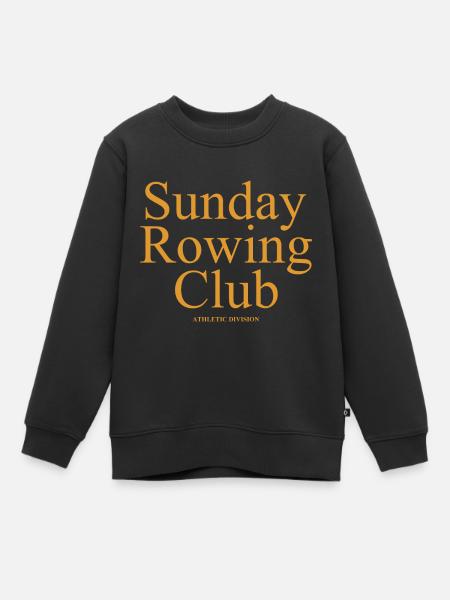 Sunday Rowing Club - Rudern - Ruderer - Ruderin - Kinder Premium Organic Sweatshirt - Schwarz