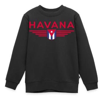 Havanna Style – Perfekt für Fans - Kinder Premium Organic Sweatshirt - Schwarz - Vorne - AI Model Kid Female (0cm)