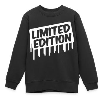 Limited Edition - Kinder Premium Organic Sweatshirt - Schwarz - Vorne - AI Model Kid Female (0cm)