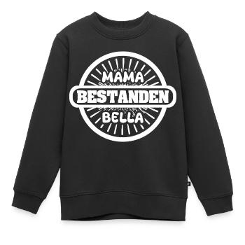 Bella als Vorname - Kinder Premium Organic Sweatshirt - Schwarz - Vorne - AI Model Kid Female (0cm)