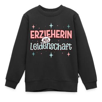 Maternelle Maternelle Profession Enseignant de maternelle - Sweat Premium enfant bio - noir - Devant - AI Model Kid Female (0cm)