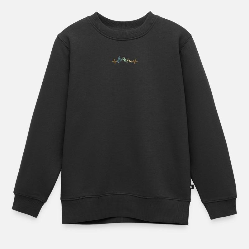 VTT VTT VTT - Sweat Premium enfant bio - noir