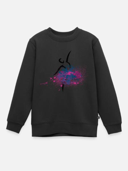 Danseur - Sweat Premium enfant bio - noir