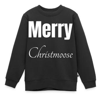 Deer Cool Bear Beach vacances Canadian Dork - Sweat Premium enfant bio - noir - Devant - AI Model Kid Female (0cm)