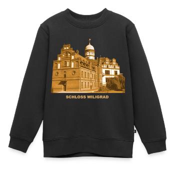 Wiligrad Schloss Lübstorf Schwerin Mecklenburg-Vor - Sweat Premium enfant bio - noir - Devant - AI Model Kid Female (0cm)