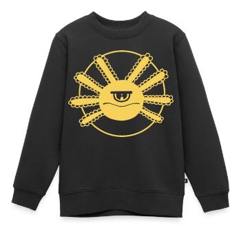 Axolotl Zyklop - Kinder Premium Organic Sweatshirt - Schwarz - Vorne - AI Model Kid Female (0cm)