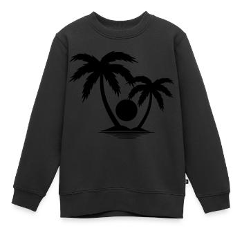 Planche de surf Surfer Sports nautiques - Sweat Premium enfant bio - noir - Devant - AI Model Kid Female (0cm)