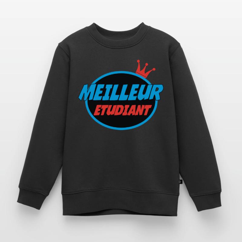 BESTER STUDENT Kinder Premium Organic Sweatshirt