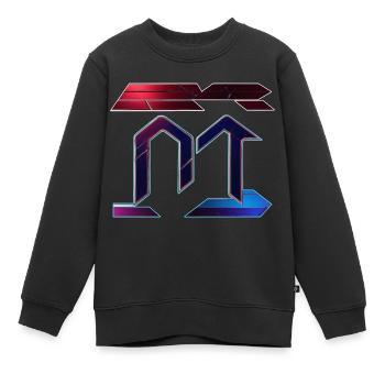 die Nachricht - Kinder Premium Organic Sweatshirt - Schwarz - Vorne - AI Model Kid Female (0cm)