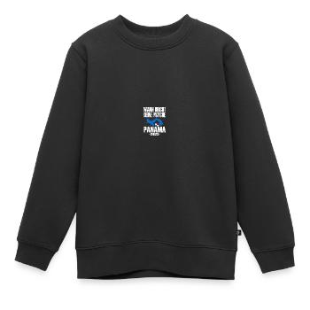 Panama Psyche 2022 - Kinder Premium Organic Sweatshirt - Schwarz - Vorne - AI Model Kid Female (0cm)