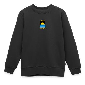 Dark Summer - Kinder Premium Organic Sweatshirt - Schwarz - Vorne - AI Model Kid Female (0cm)
