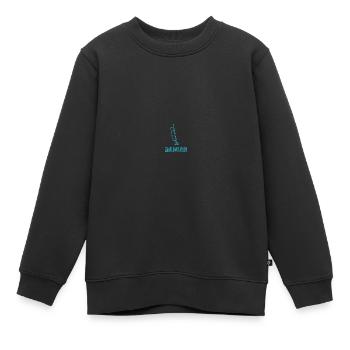 Blasmusik Damian - Kinder Premium Organic Sweatshirt - Schwarz - Vorne - AI Model Kid Female (0cm)