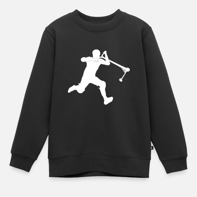 Kickless 2 - Sweat Premium enfant bio - noir