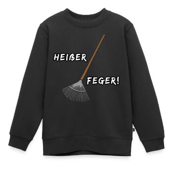 Feger Heiße Braut Bräutigam - Kinder Premium Organic Sweatshirt - Schwarz - Vorne - AI Model Kid Female (0cm)