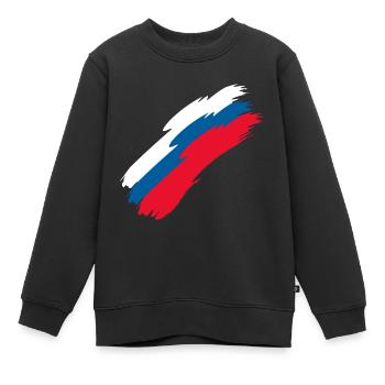 Tschechien - Kinder Premium Organic Sweatshirt - Schwarz - Vorne - AI Model Kid Female (0cm)
