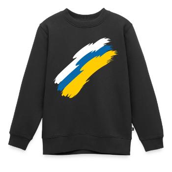 Drapeau des îles Canaries - Sweat Premium enfant bio - noir - Devant - AI Model Kid Female (0cm)