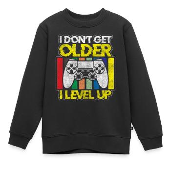 Gamer Videospiel Konsole - Kinder Premium Organic Sweatshirt - Schwarz - Vorne - AI Model Kid Female (0cm)