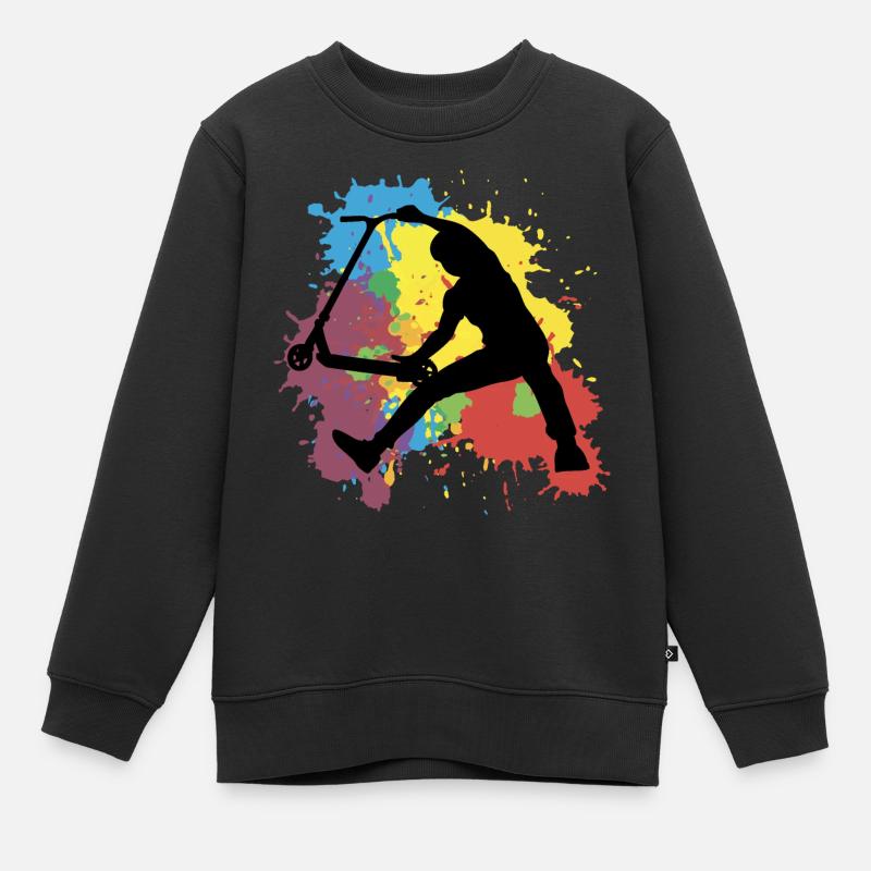 Abstract Finger - Sweat Premium enfant bio - noir