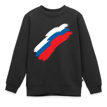Slowenien - Kinder Premium Organic Sweatshirt - Schwarz - Vorne - AI Model Kid Female (0cm)