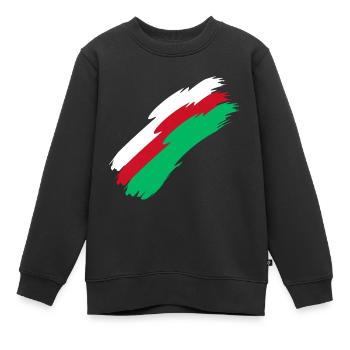 Madagaskar - Kinder Premium Organic Sweatshirt - Schwarz - Vorne - AI Model Kid Female (0cm)
