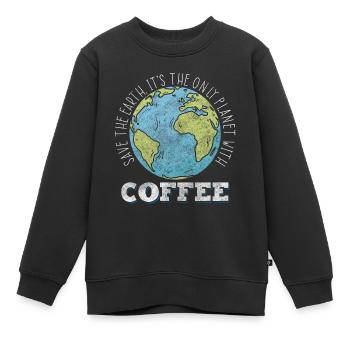 Naturschutz Klimawandel Recycling - Kinder Premium Organic Sweatshirt - Schwarz - Vorne - AI Model Kid Female (0cm)