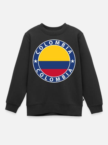 Colombie - Sweat Premium enfant bio - noir