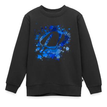 Souris - Sweat Premium enfant bio - noir - Devant - AI Model Kid Female (0cm)
