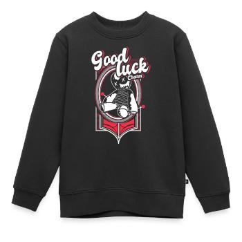 Voodoo Hexerei Geschenkidee - Kinder Premium Organic Sweatshirt - Schwarz - Vorne - AI Model Kid Female (0cm)
