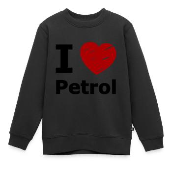 Amour de l’essence - Sweat Premium enfant bio - noir - Devant - AI Model Kid Female (0cm)