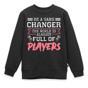 Arbeit Karriere Angestellter - Kinder Premium Organic Sweatshirt - Schwarz - Vorne - AI Model Kid Female (0cm)