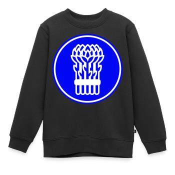 Icône de légume - Sweat Premium enfant bio - noir - Devant - AI Model Kid Female (0cm)